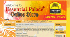 Desktop Screenshot of essentialpalace.com